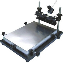 GWU manufacturer steel mesh printing steel mesh tool 320*440 aluminum alloy countertop advanced manual printing table