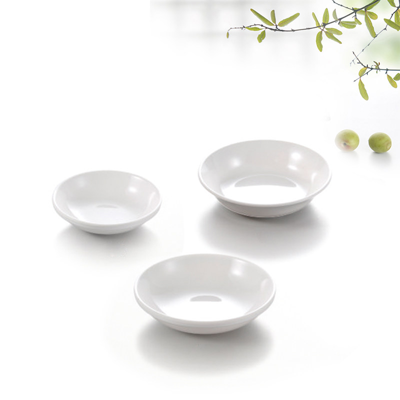 High-end imitation dish Korean-style skinny dish Sushi dish heat-resistant plastic saucer Japanese tableware