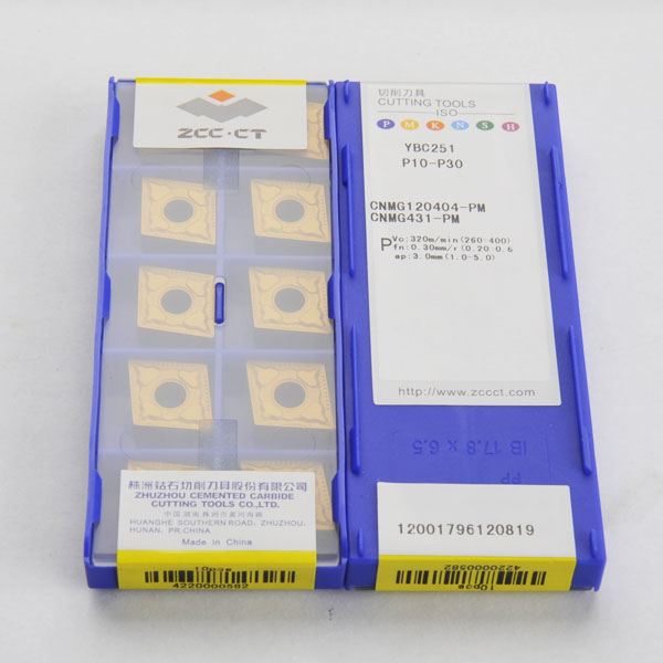 Authentic Zhuzhou Zhuzhou Diamond CNMG120404-PM CNMG120404-PM YBC251 CNMG120404-EM YBG205