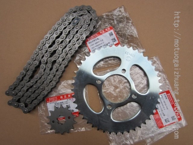 EN125-2A EN125-2A 2E 2F 2F HJ125K Size sprockets EN150 Jacelet Large Fluted Disc