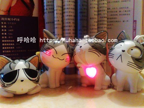 51 51 61 2012 KFC Toys KFC small chic cat cute cheese cat sweet and sweet private cat hi cute