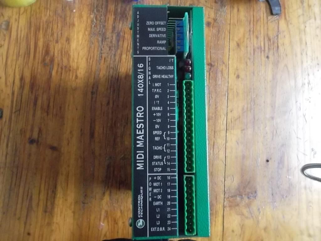 EMERSON DRIVES MIDI MAESTRO 140X8 16 DCS 140*8 16 DC SERVERS