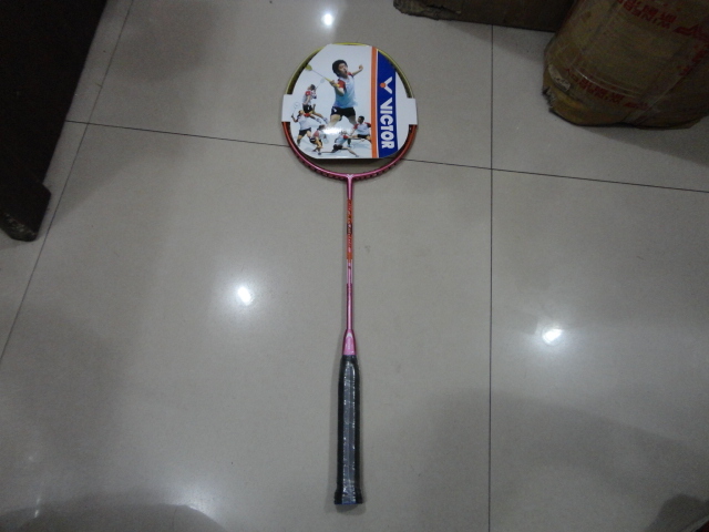 Racket triumph VICTOR feather pat M carbon rod preliminary intermediate down pat PRO7 with threading G2 carbon fiber