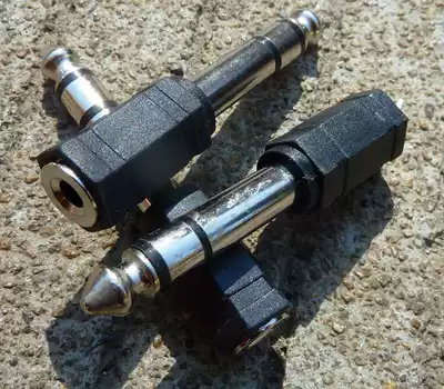 Electronic organ conversion plug headphone adapter 6 5 to 3 5mm interface