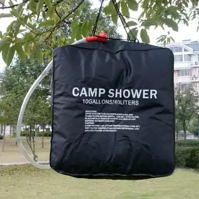 Special promotion outdoor shower bag 40L solar bath bag drinking water bag PVC anti-UV coating