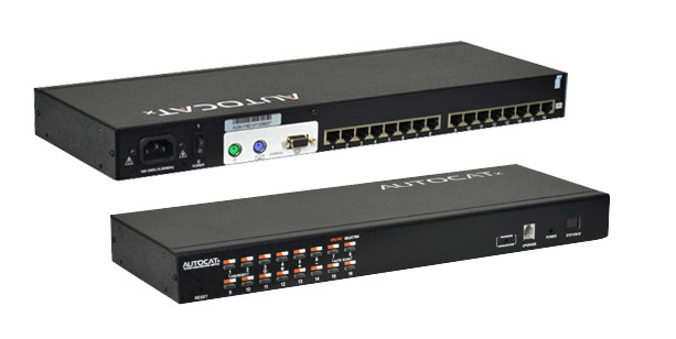 Qin 'an KinAn KC1116 16 USB CAT5 Digital KVM Switch Security Special