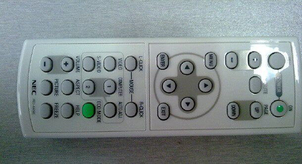 The original NEC VT670VT580VT695NP400NP62VT700 projector remote control