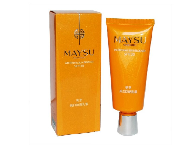 美素清爽型防晒霜 水凝冰泉 SPF30隔离美白保湿防水 开学季必备