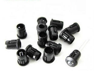 Led Lamp Holder 3Mm/5Mm Long Black Fixed Base for Light-Emitting Diode Indicator Light Bead Protection Housing Hole Base Led Lamp Holder 3Mm/5Mm Long Black Fixed Base for Light-Emitting Diode Indicator Light Bead Protection Housing Hole Base