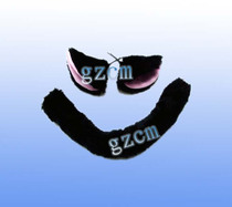 LOVELESS Black Cat Ears Cat Tail Set