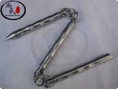 Three-section sleeve whip, three-section whip, stainless steel sleeve whip, three-section whip, three-section short whip