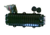 Telecom-grade D-type two-in-two-out 24-core connector box ABS material non-deformation waterproof cable connector box