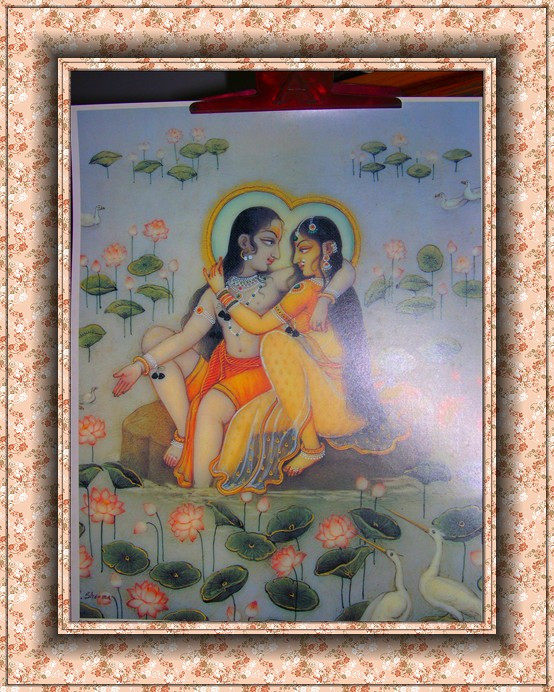 The Radha-Krishna Dramatic Drawings of the Dramatic Drawings