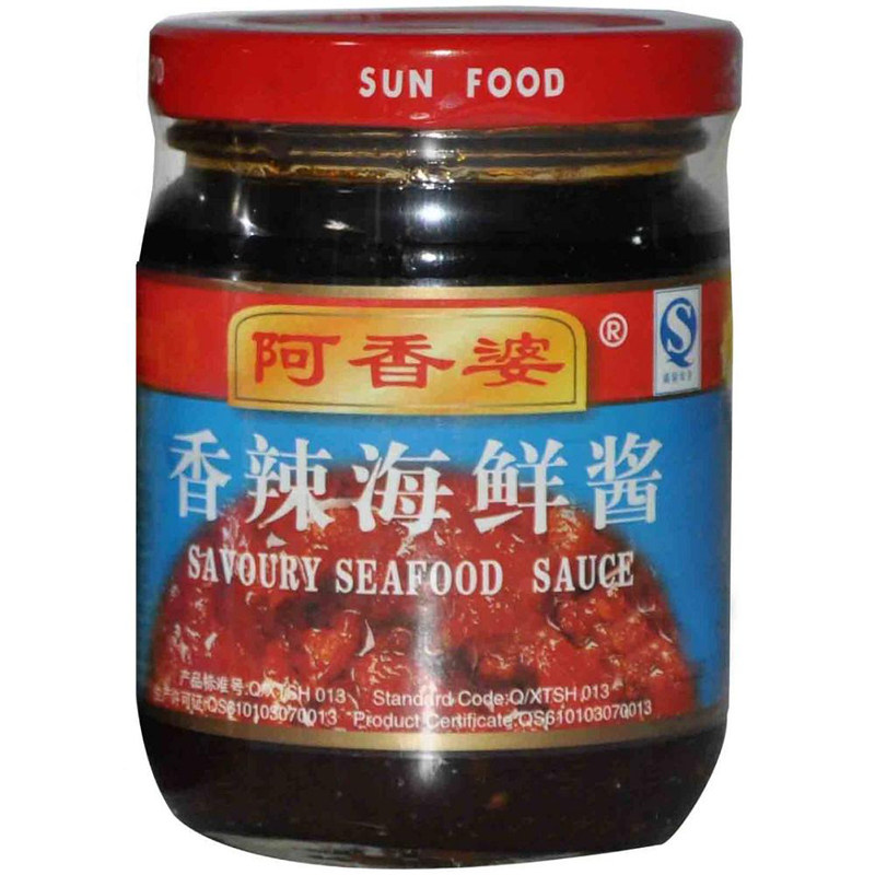 【天猫超市】阿香婆香辣海鲜酱200g  专用调味料海鲜辣椒酱副食