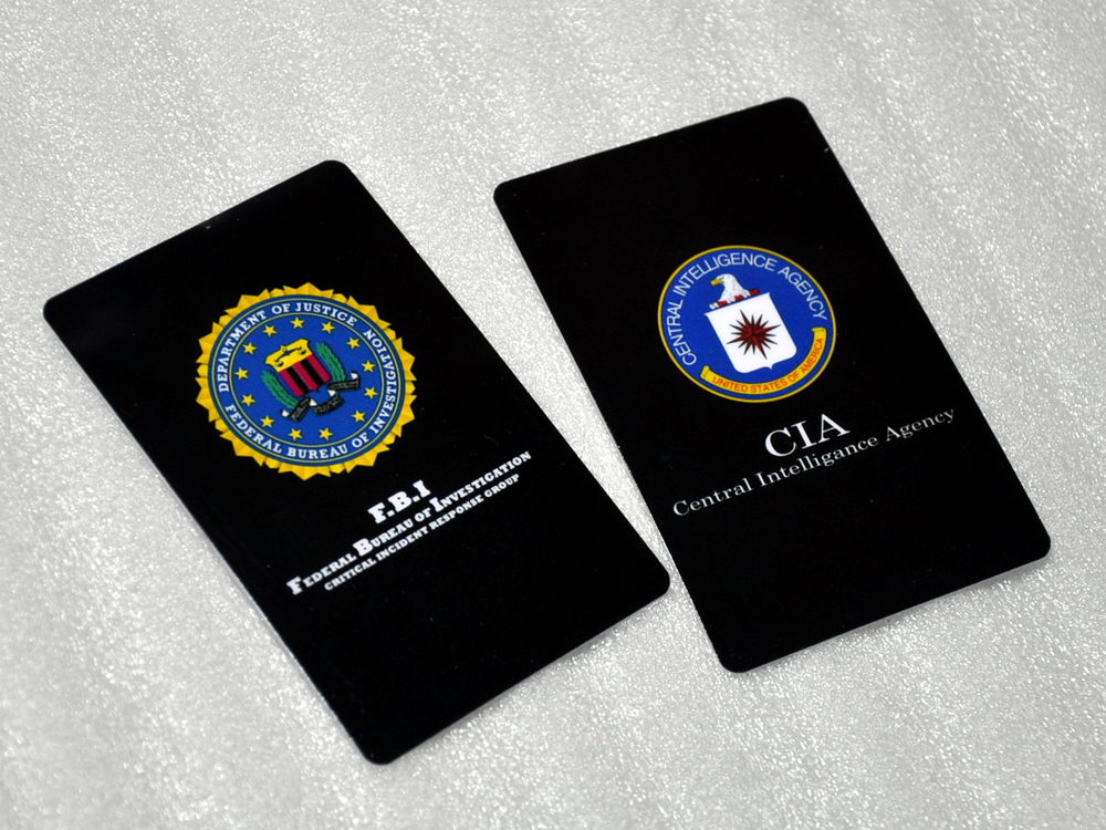 CIA FBI (Group 7) IC card Bus card Transportation card sticker