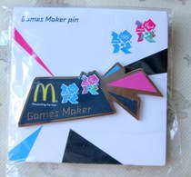 () 2012 London Olympic Games badges#26 in kind as shown in McDonald s