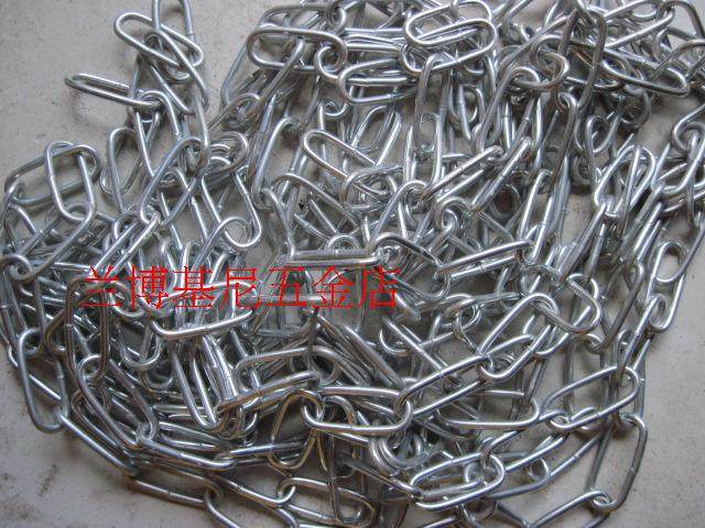 Lengthened galvanized chain coarse 8MM16 Yuan-meter welding with chain iron chain iron ring chain door chain