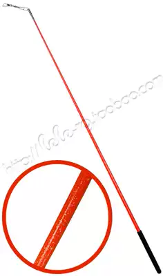 Pearlescent Rhythmic Gymnastics Ribbon Stick - Holographic RG Stick 600mm