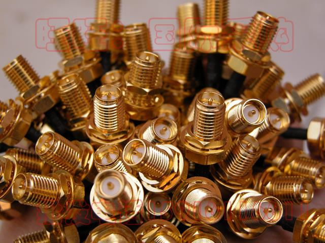 Router Wireless Network Card Retrofit Antenna Add SMA Connector Outer Screw Inner Pin