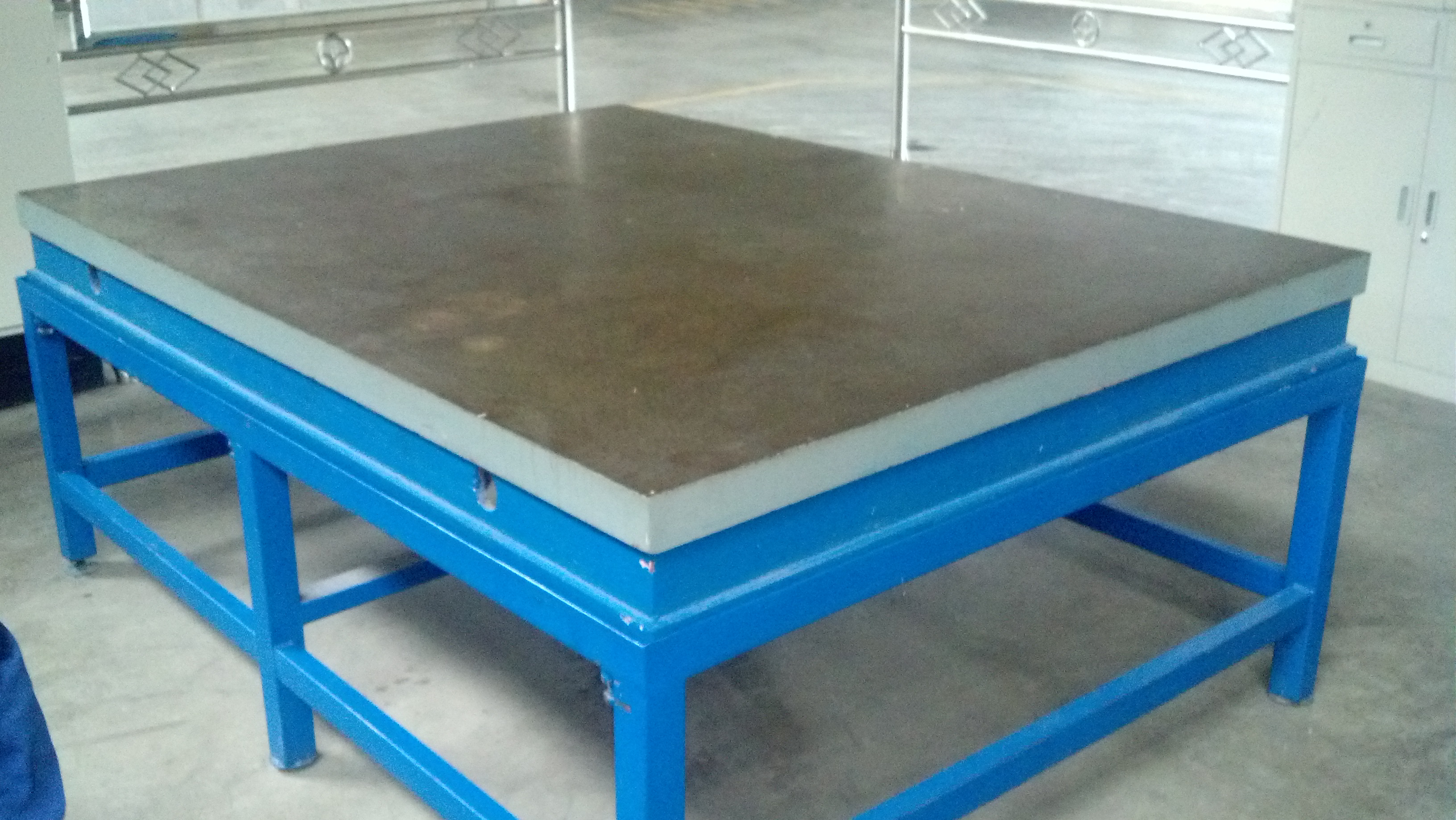 Cast iron experimental scribing installation Welding fitter Tapping machine T-slot inspection Grinding platform Table plate 1