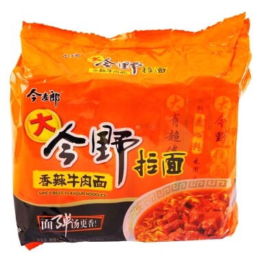 今麦郎 大今野 香辣牛肉面 101g/袋*5
