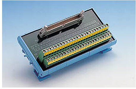 ADAM-3950 Advantech DIN Rail Mounted 50-Pin Flat Cable Terminal Block