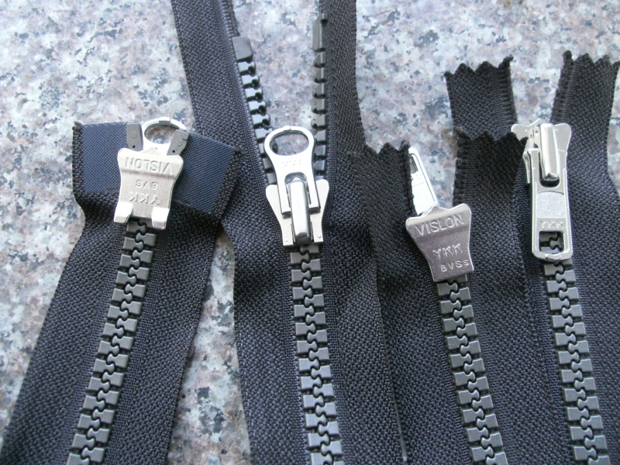 18 18 ~ 64cm 8 YKK metal double head resin long version of large pull chain pull lock clothing down bag accessories