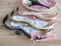 Handmade DIY gold material package accessories 19cm M-shaped mouth gold feeding type