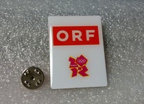 London 2012 Olympic Games Badge Olympic Media Badge Australian Media ORF Badge