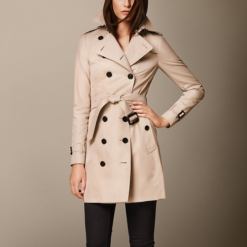 BURBERRY/博柏利桑德林汉姆中长款-Heritage Trench风衣39133601