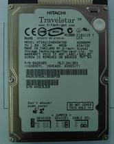 Inventory Hitachi notebook hard drive 40GIDE interface model HTS421240H9AT00 