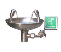 Double mouth eye washer Factory inspection eye washer 304 stainless steel desktop emergency eye washer* Can be invoiced