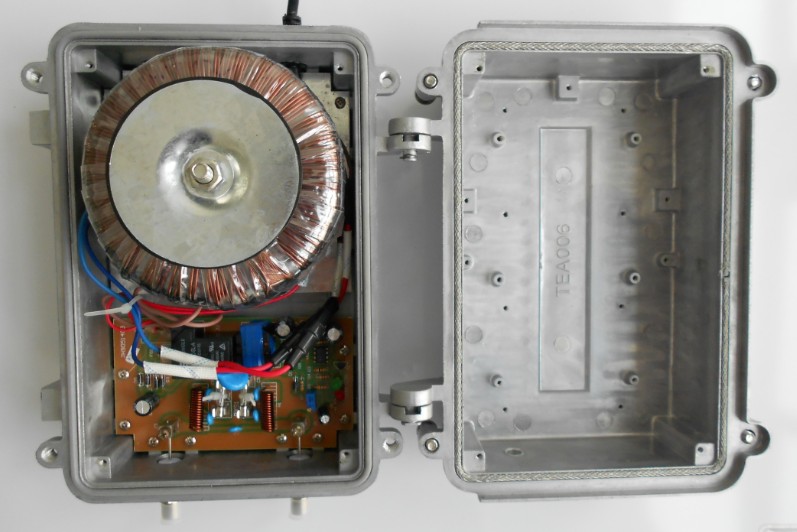 Power supply cable TV 60V6A aluminum shell toroidal transformer field waterproof 4-pack logistics