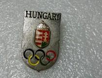 Olympic emblem Hungarian Olympic Committee emblem Hungarian NOC shield 3D emblem