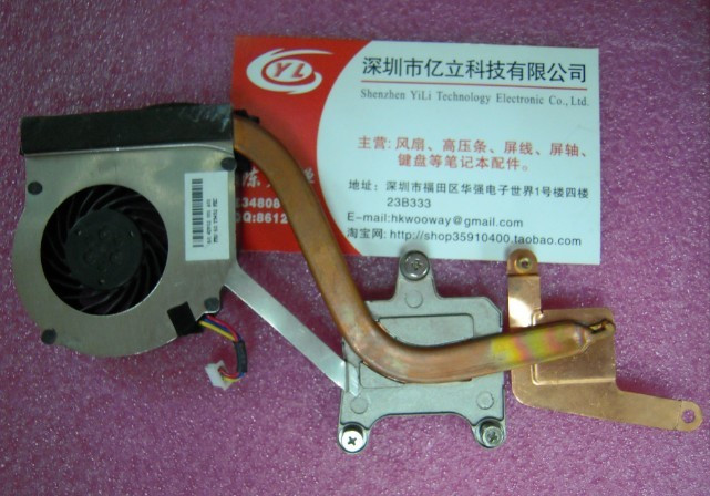 Original IBM X200T X20T X20S Fan Radiator 60Y5452 60Y5454