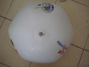 盈泰 35cm白色韩版充气沙滩球 排球