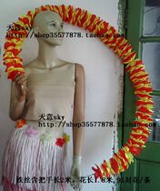 Wire garland Half circle garland prop dance step street parade gymnastics 2 meters plus hard