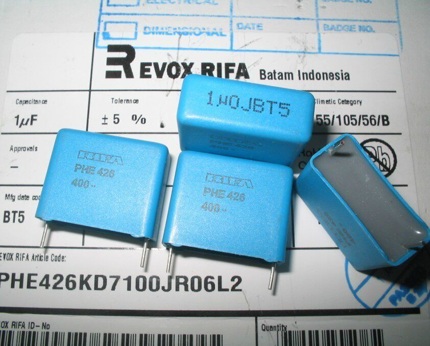 Sweden EVOX RIFA PHE426 Series 10V to 2000V Film Capacitor (full series)