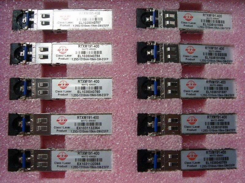 Huawei H3C original WTD RTXM191-400 1310nm 10km SFP Gigabit Single Mode