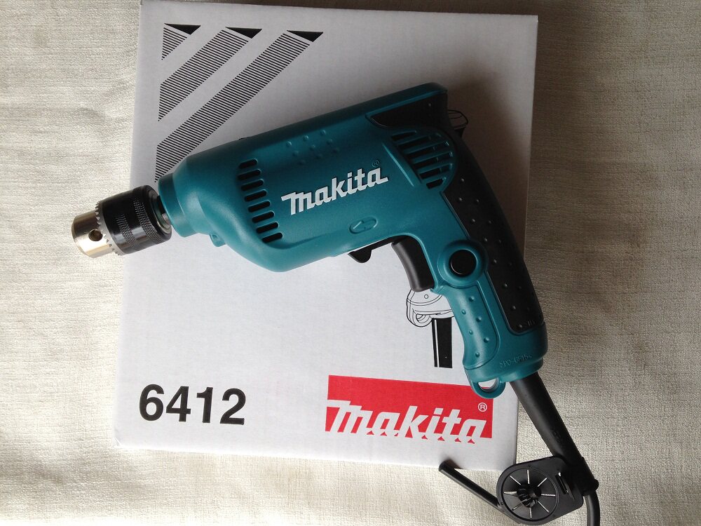 Original fitted pasta electric drill 6412 10mm 450W 450W power with throttle positive reversal false one lost ten
