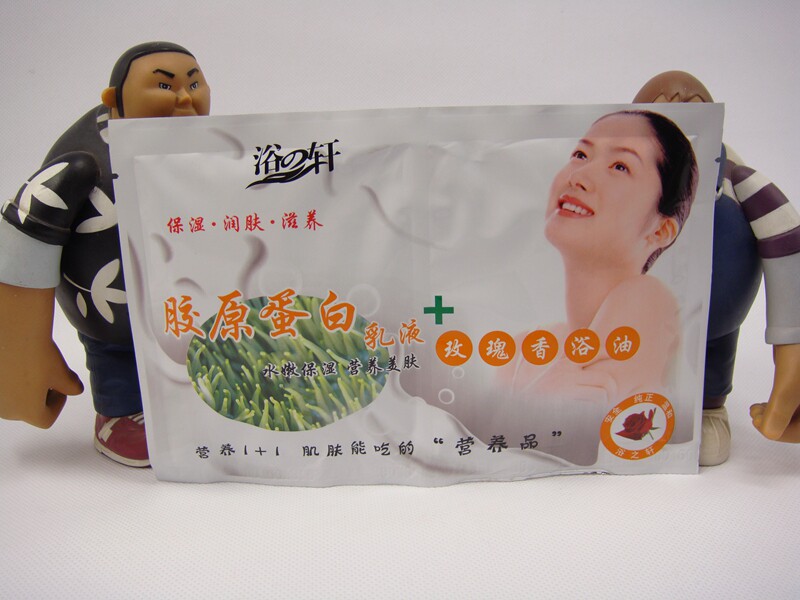 20 bags of manufacturer authorized bath Zhixuan two-in-one collagen lotion Rose bath oil 120g