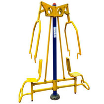 Fitness path ST06-021 single column double sitting chest trainer