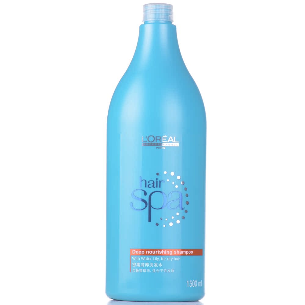 原装正品 欧莱雅丝泉密集滋养洗发水1500ml 干性发质修护干枯受损