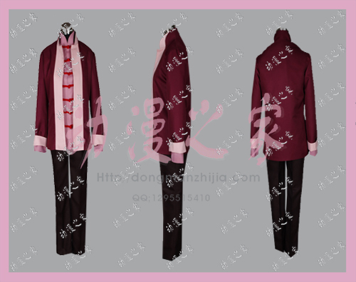 Anime Home COSPLAY Clothing Tomb Raiders Notes Old Nine Gates February Red Second Master
