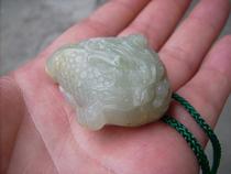 Hetian seed jade seed material golden toad pendant toy Wanchao jewelry 200588 