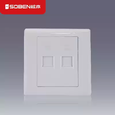 Guangdong Matsumoto Electric switch socket panel C9 series Telephone computer network network cable socket