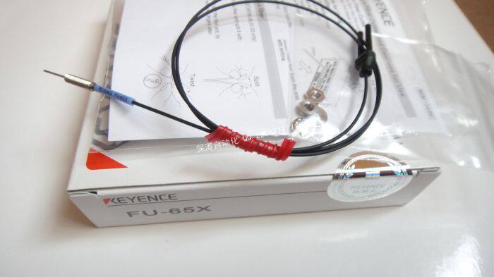 FU-65X KEYENCE M3 diffuse reflection needle type optical fiber high precision quality for 2 years