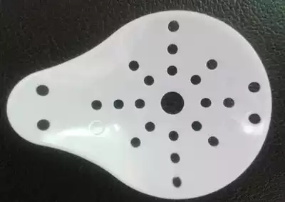 Eye mask for eye surgery Spoon-shaped dust-proof sand and light-proof white eye mask