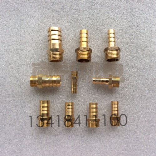 Thick copper joint external tooth gas nozzle Copper gas nozzle skin pipe joint Copper pagoda mouth size complete 1-4 points 6-19 cm