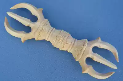 Tangmi wooden Vajra Japanese Shingon three-strand pestle Dongmi Vajra Esoteric Vajra Buddhist dharma instrument